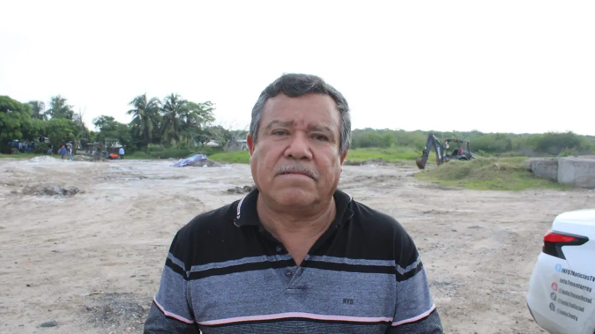 Luis Enrique Yañez Obregón es el presidente de la Sociedad Cooperativa de Productores Salineros del Municipio de Altamira