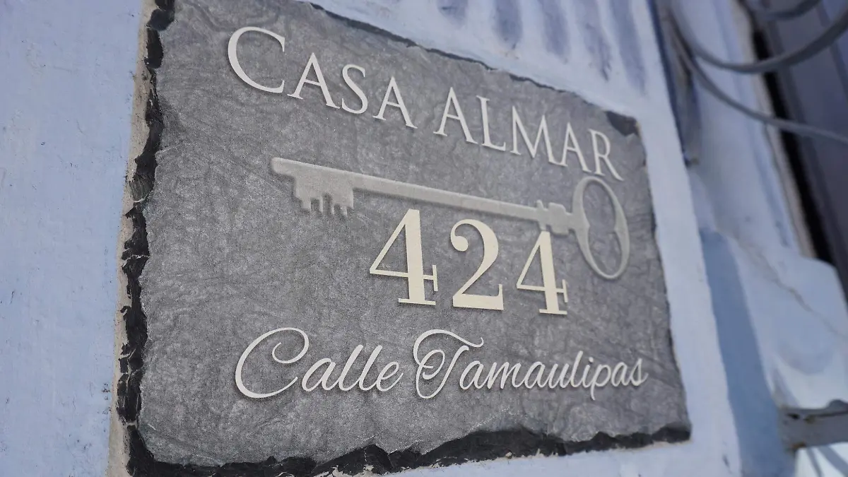 Casa Almar se ubica en la calle Tamaulipas de Tampico