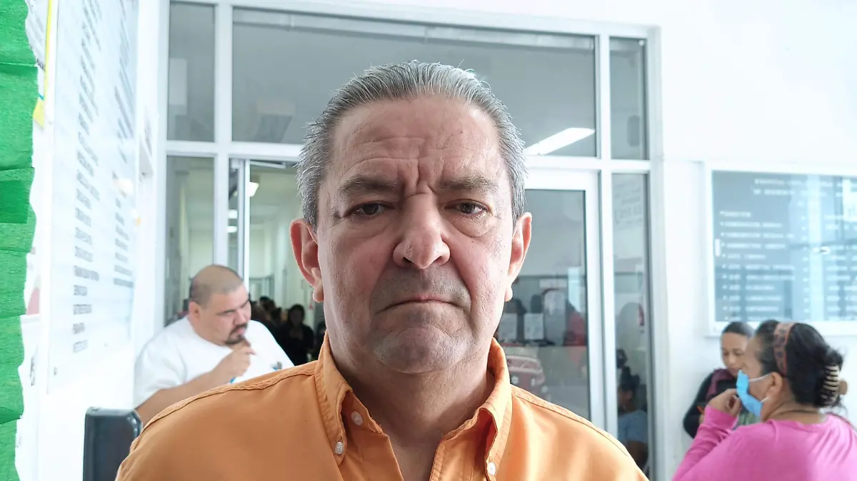 Rafael Pardo Flores, secretario de trabajos y conflictos del Hospital Civil de Madero
