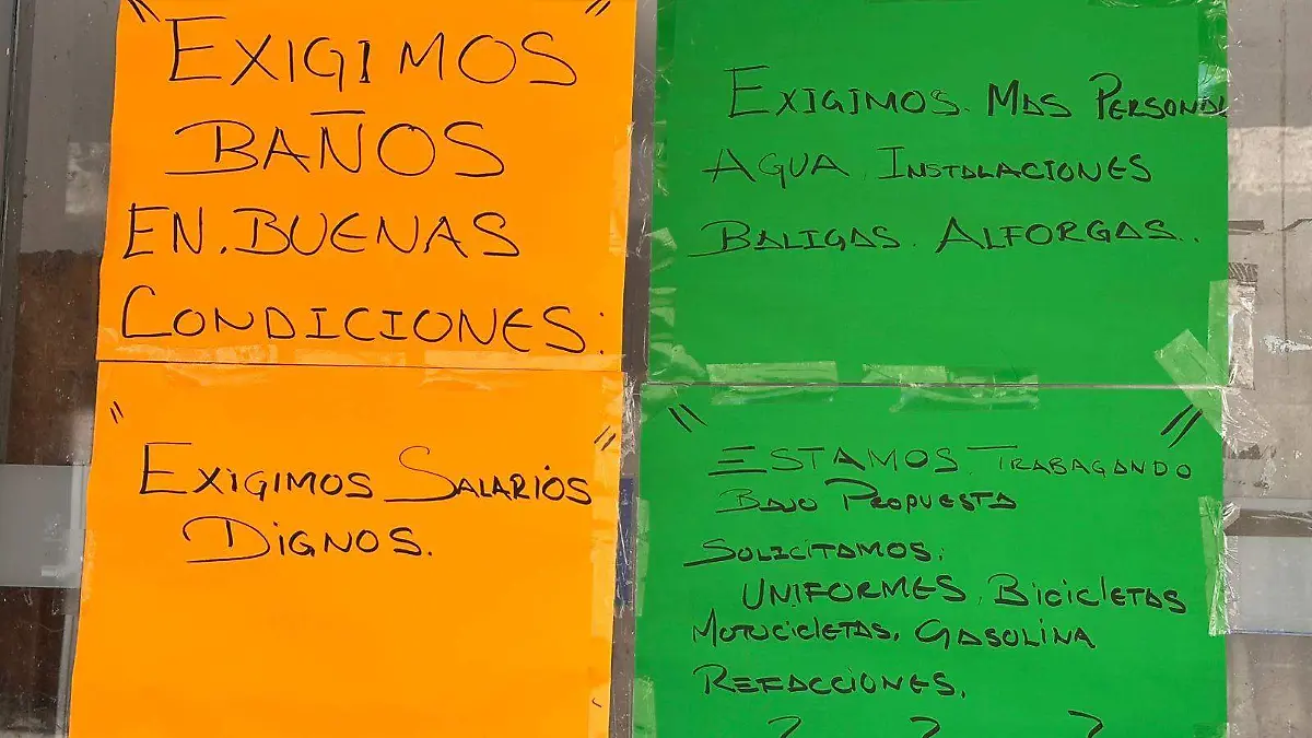 JMC-DIVERSAS PETICIONES REALIZAN TRABAJADORES POSTALES