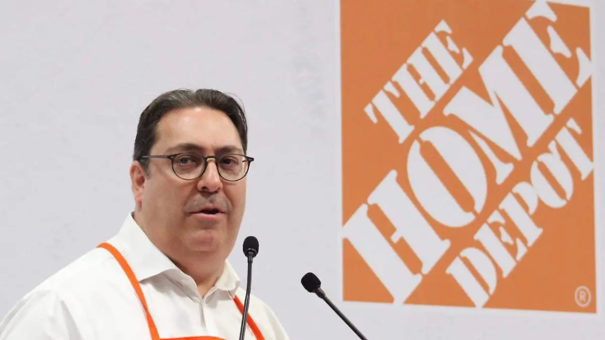José Antonio Rodríguez Garza, presidente y director general de la firma The Home Depot en México