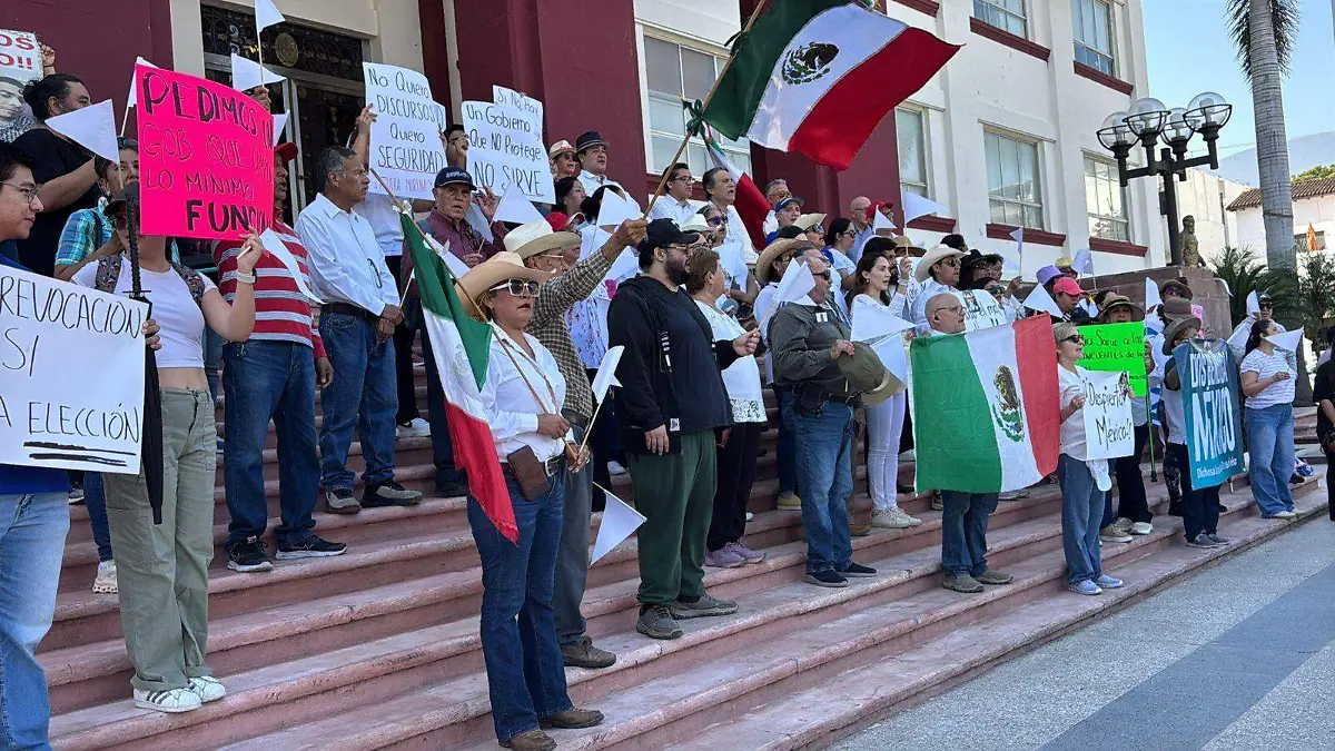 Tampico y Ciudad Victoria se suman a movilización nacional, pero con pocos asistentes Gen Z