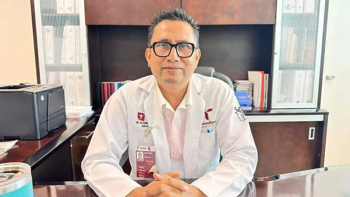 Alejandro Cruz Rosas, director del Hospital Psiquiátrico Tampico