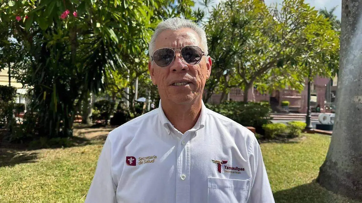 Héctor Pérez Monsiváis, jefe del área de Medicina Preventiva de la Jurisdicción Sanitaria número 2