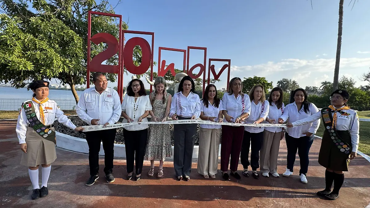 Tampico revive su historia con la restauración del monumento a Madero, Zapata y Carranza
