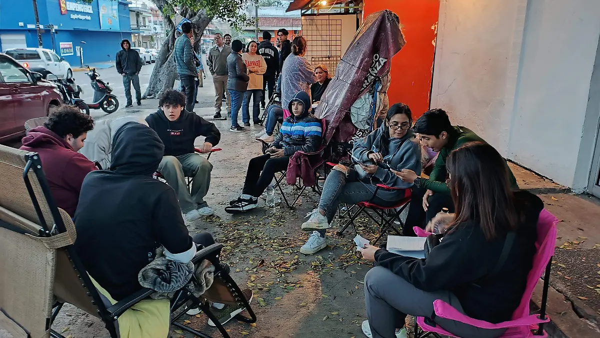 En enero, los jóvenes de la clase 2007 acudieron a entregar la documentación