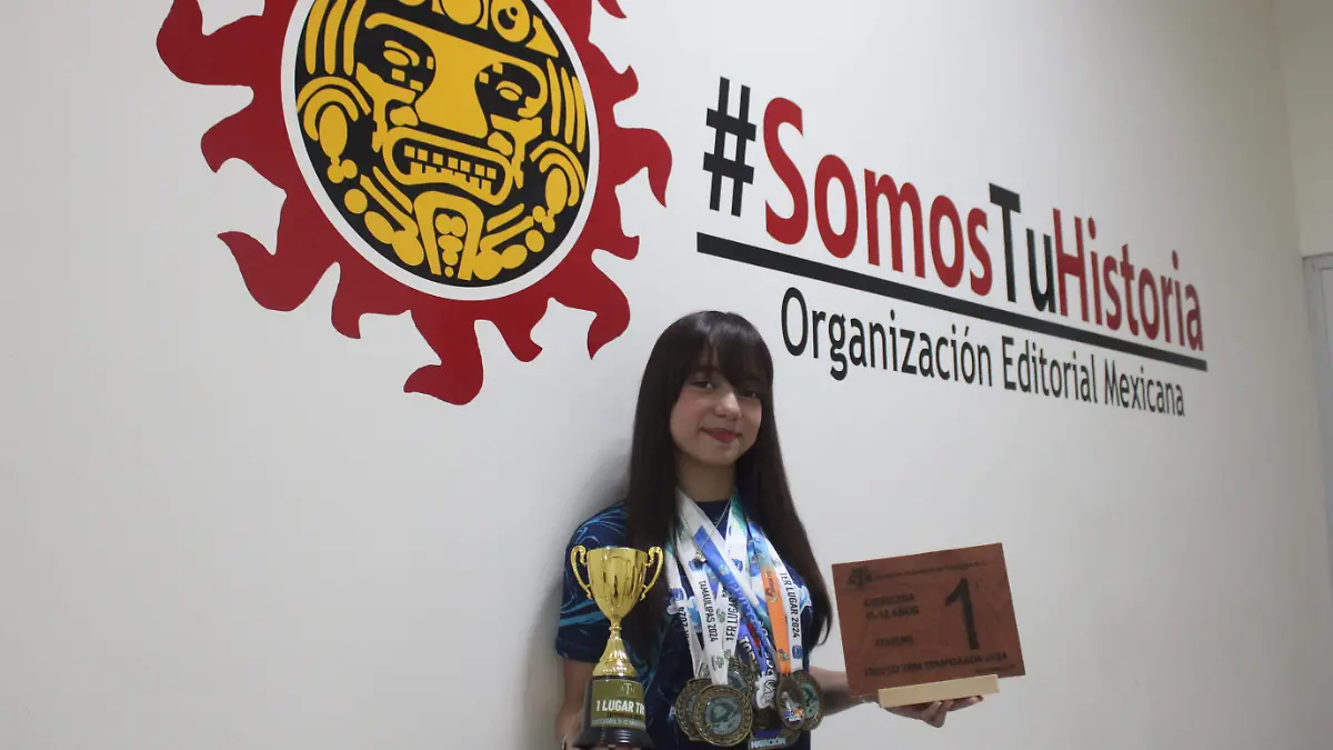 Alisson Janelle Guzmán Turullols está lista para afrontar más retos en las competencias deportivas