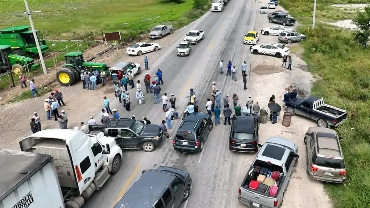 Se espera un nuevo bloqueo campesino para este lunes en el sur de Tamaulipas
