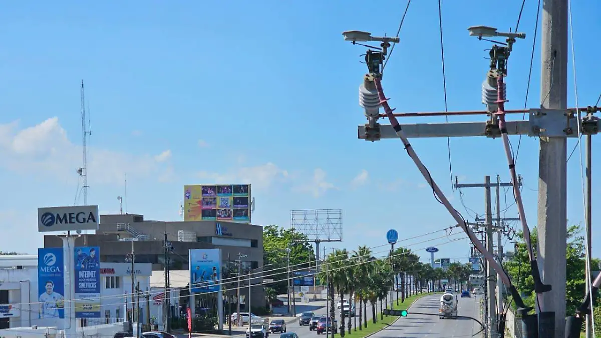 La CFE anunció un nuevo corte de energía eléctrica por mantenimiento en la zona ejidal de Altamira