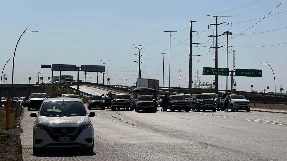 Bloqueo puente pharr