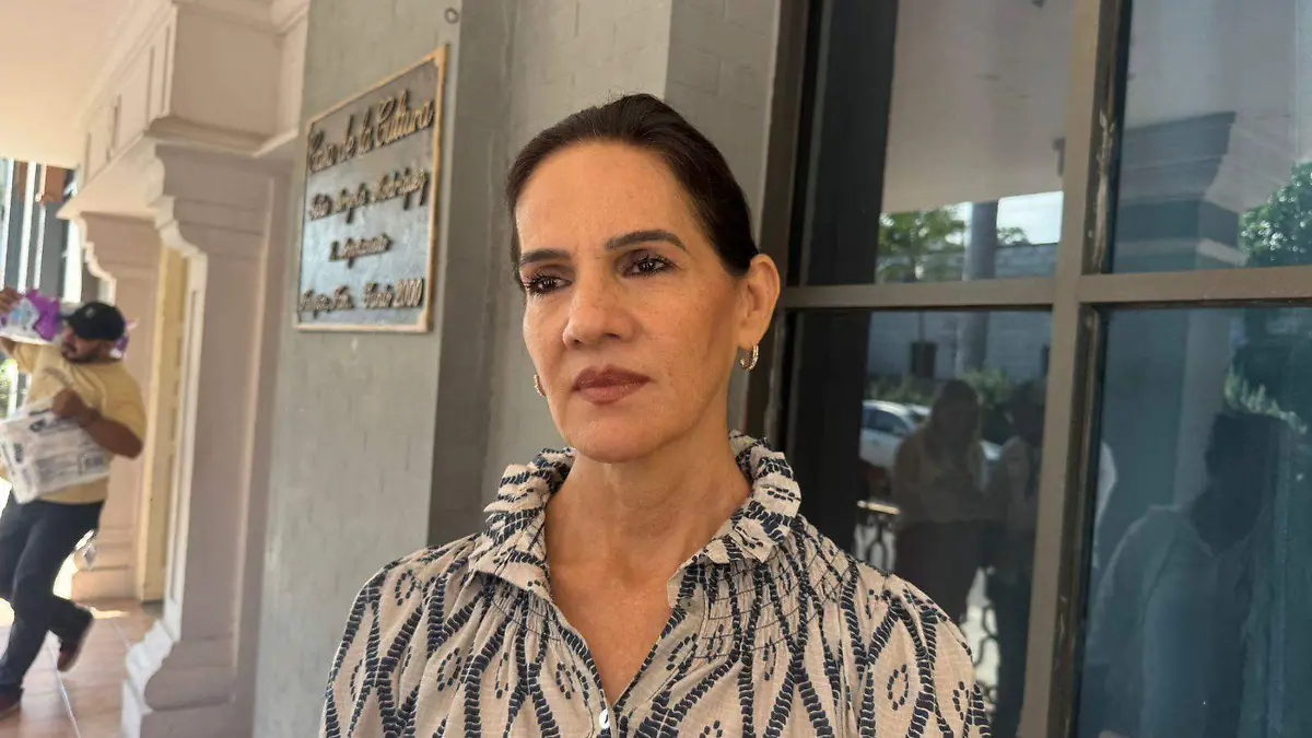 presidenta del organismo, Luz Adriana Villarreal Anaya