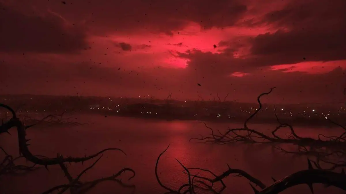 La Laguna del Carpintero en la dimensión del Upside Down 