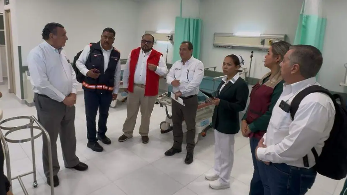Supervisión de avance de obras IMSS Madero
