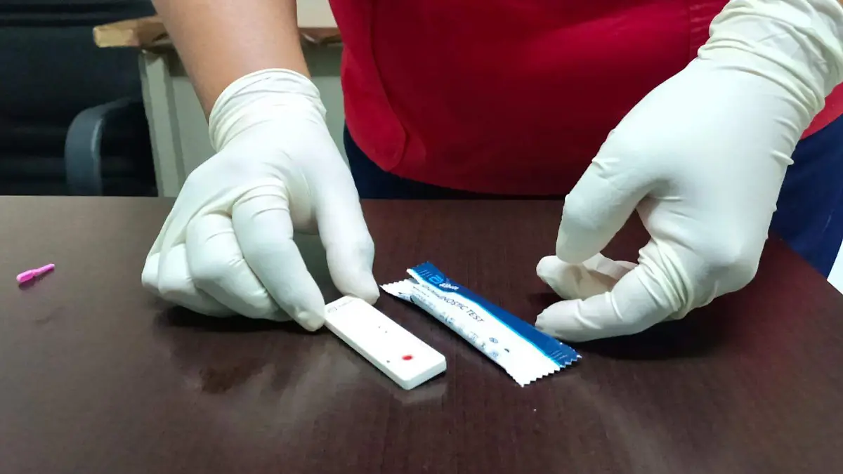 Prueba rápida VIH 