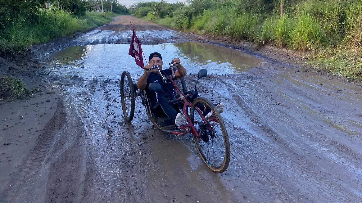 Para César, el deporte adaptado le dio alas cuando el destino decidió que sus pies no estuvieran en la tierra