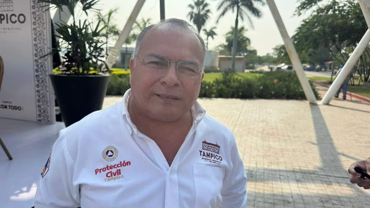 Director de Protección Civil en Tampico, José Antonio Marín