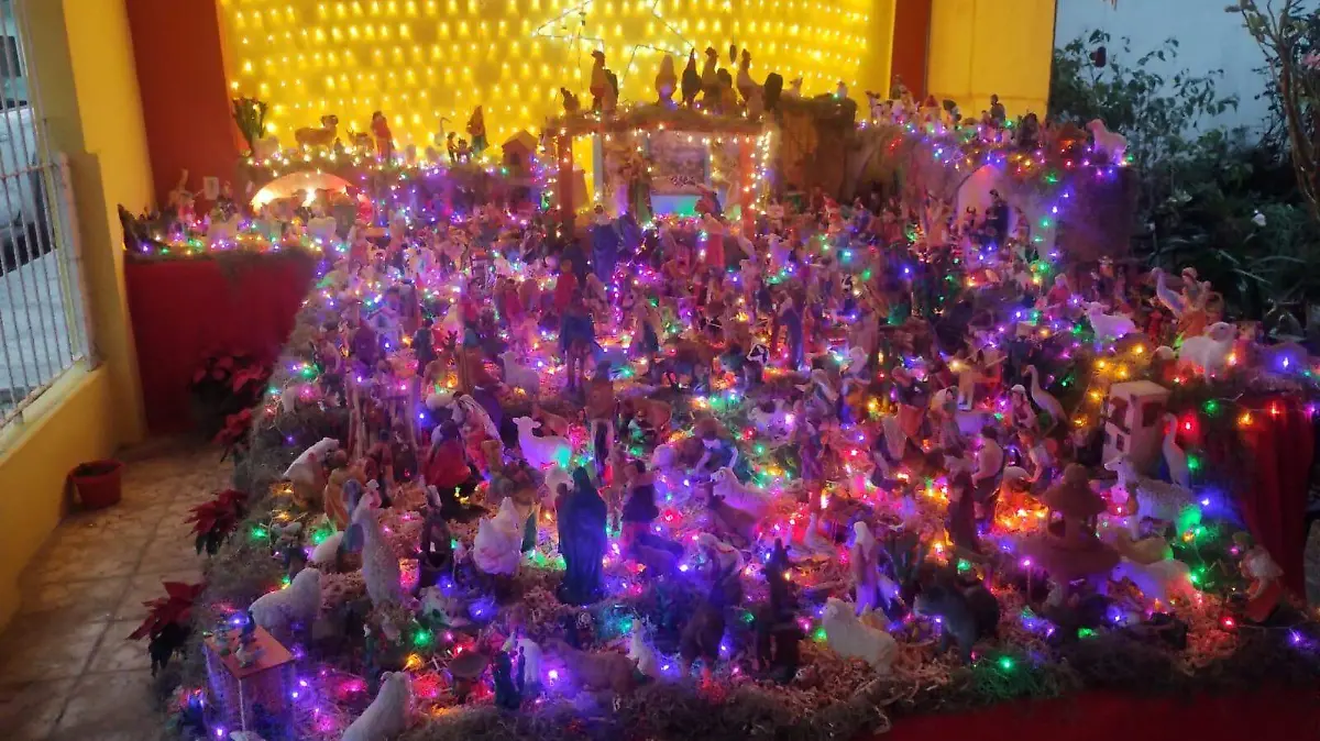 Nacimiento de más de 600 piezas en Tampico