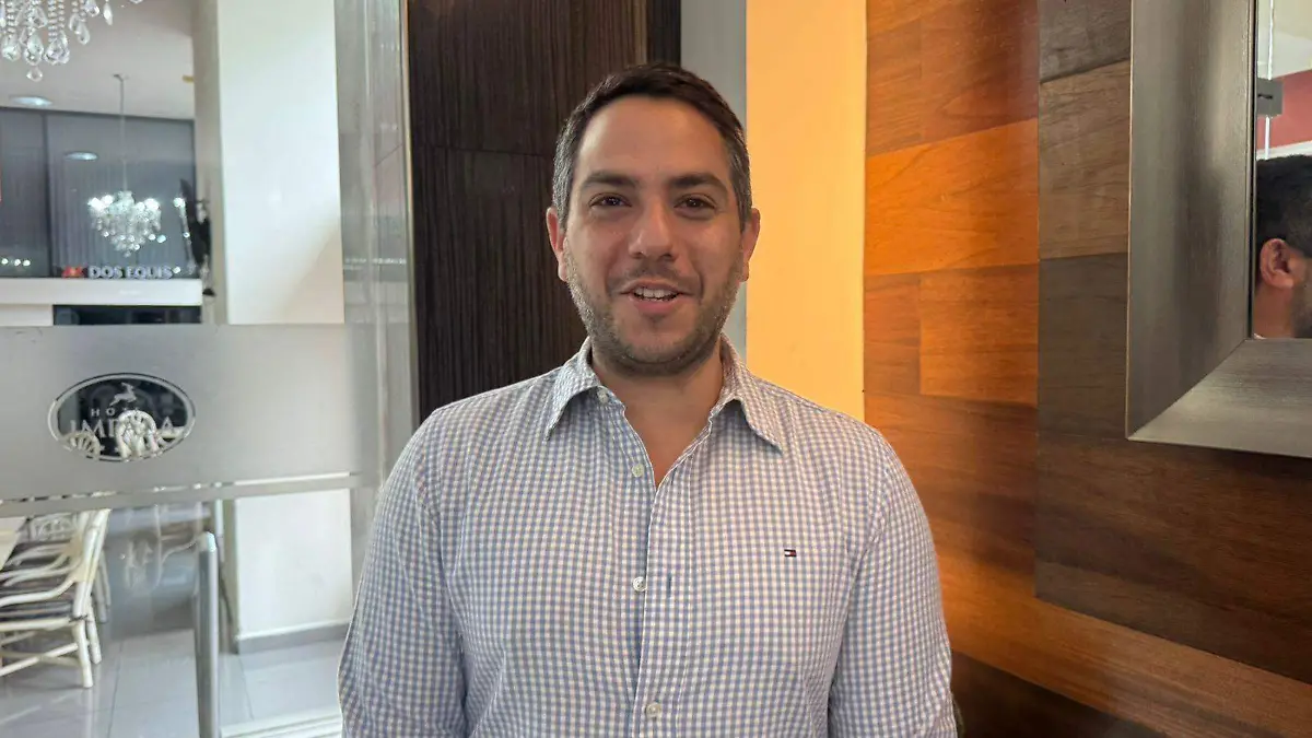Sergio Jorge Marón Ceja, presidente de la Asociación de Hoteles del sur de Tamaulipas
