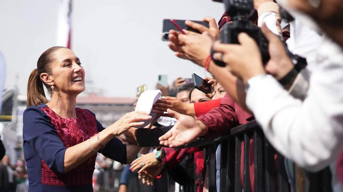 Claudia Sheinbaum zocalo