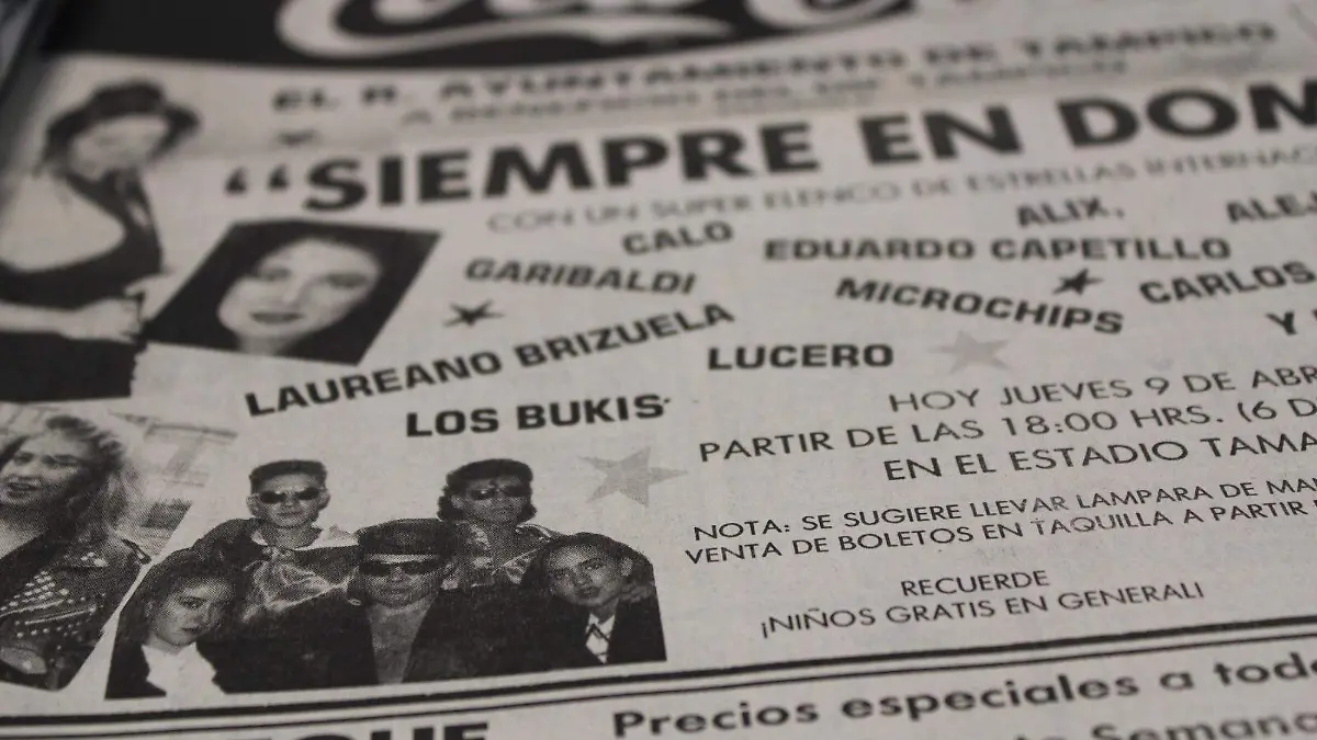 En 1992, "Los Bukis" grupo al cual pertenecía Marco Antonio Solís se presentó en el Estadio Tamaulipas en una presentación de "Siempre en Domingo"