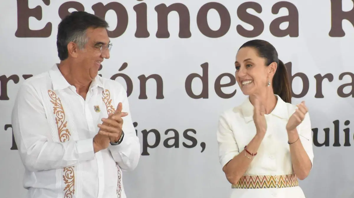 Sheinbaum y Americo Villareal