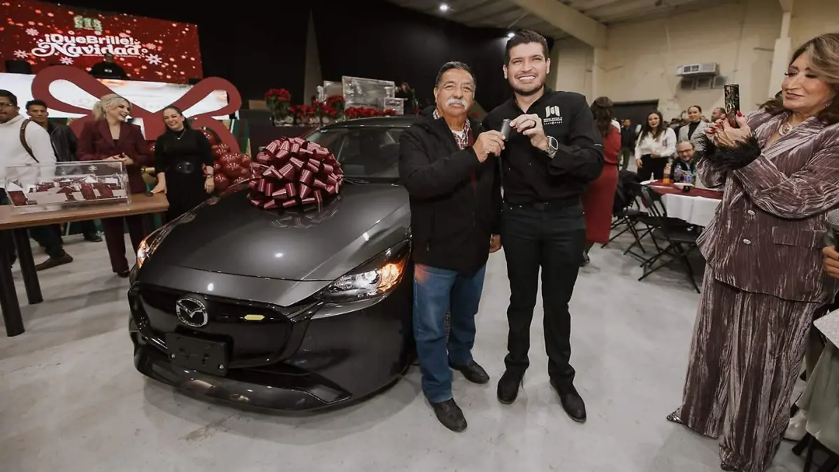 Filadelfio ganó un Mazda en Matamoros