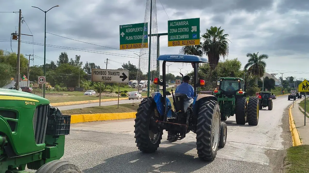 Agricultores de Tamaulipas se movilizan para exigir mejores precios a los granos