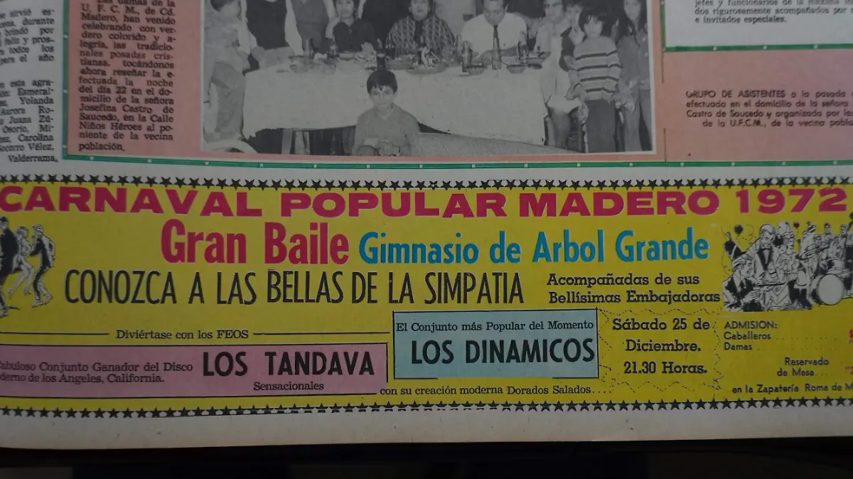 En ferias y carnavales se vivían las fiestas decembrinas en el sur de Tamaulipas