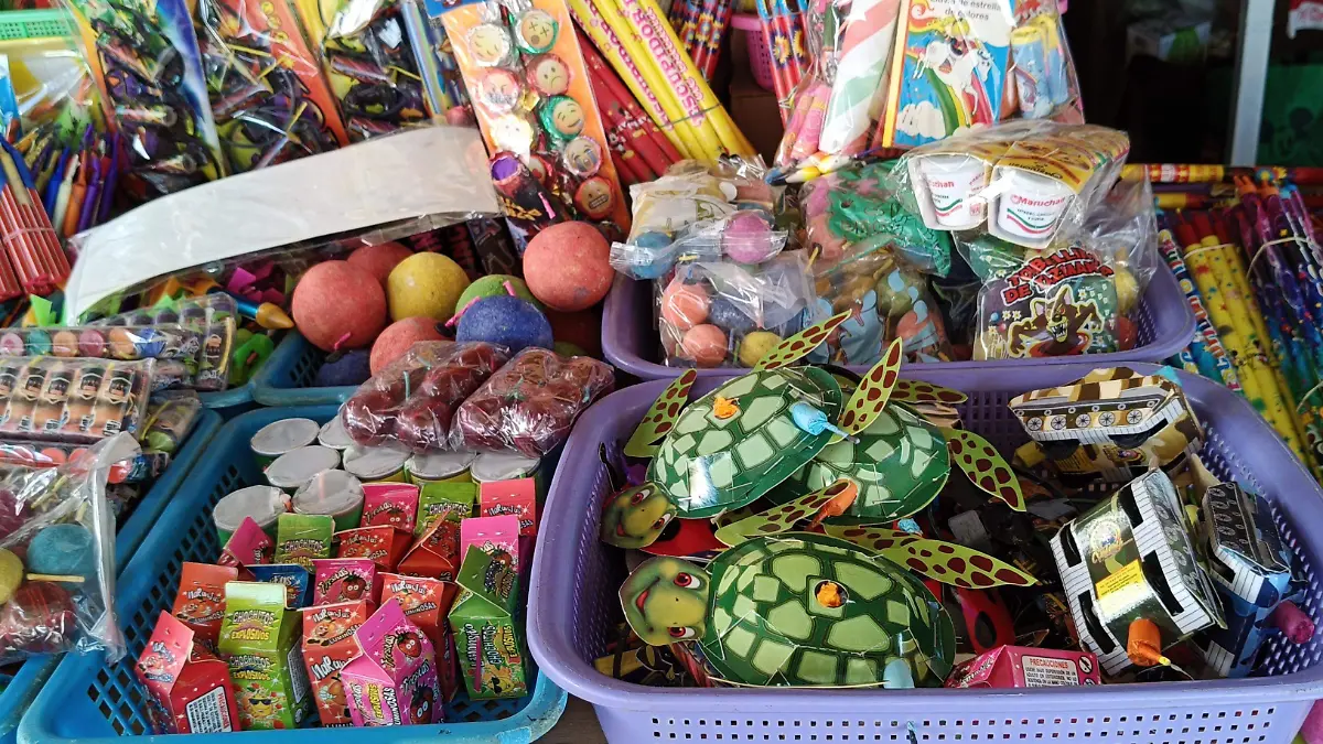 Los articulos a base de polvora