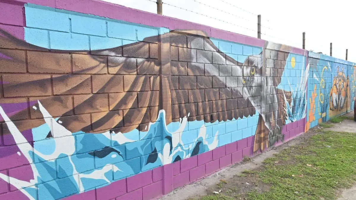 Arte urbano resalta la riqueza huasteca en Tampico