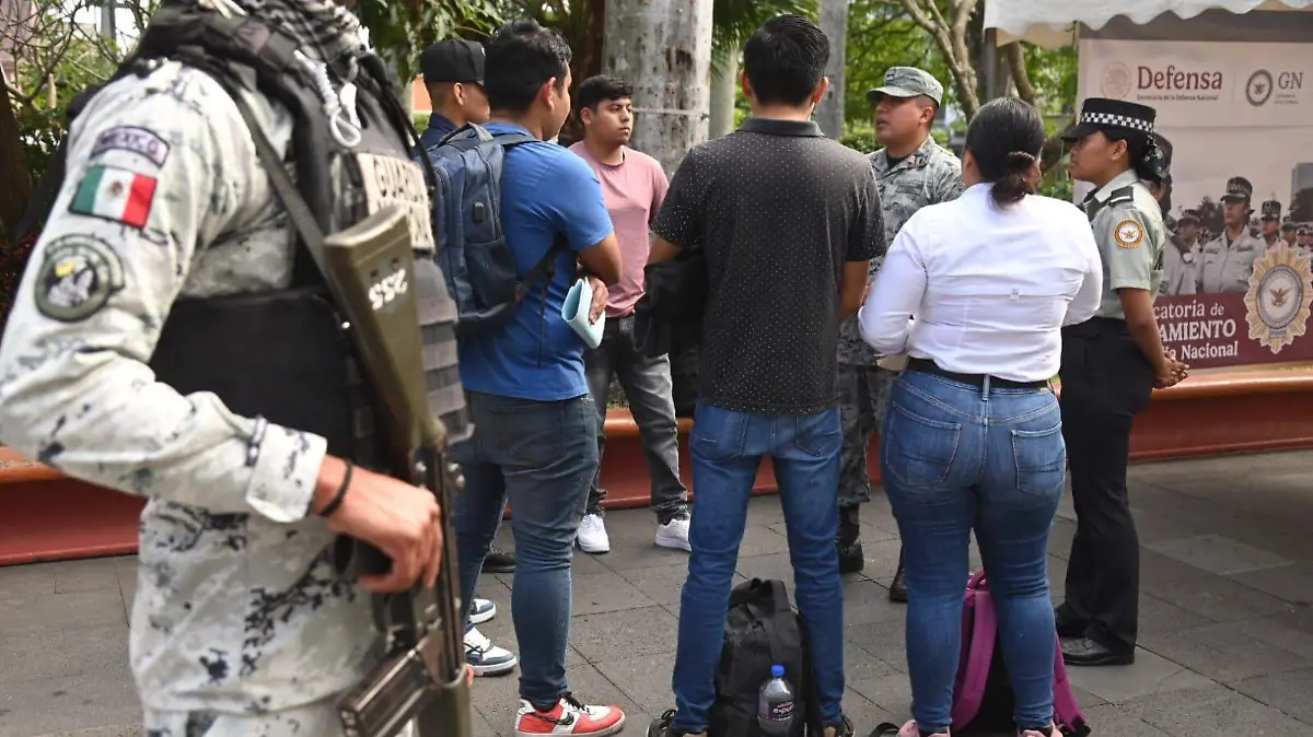 Reclutamiento Guardia Nacional 