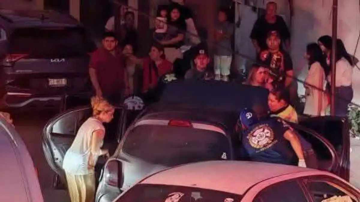Otro accidente en la colonia Hipódromo dejó dos personas más lesionadas