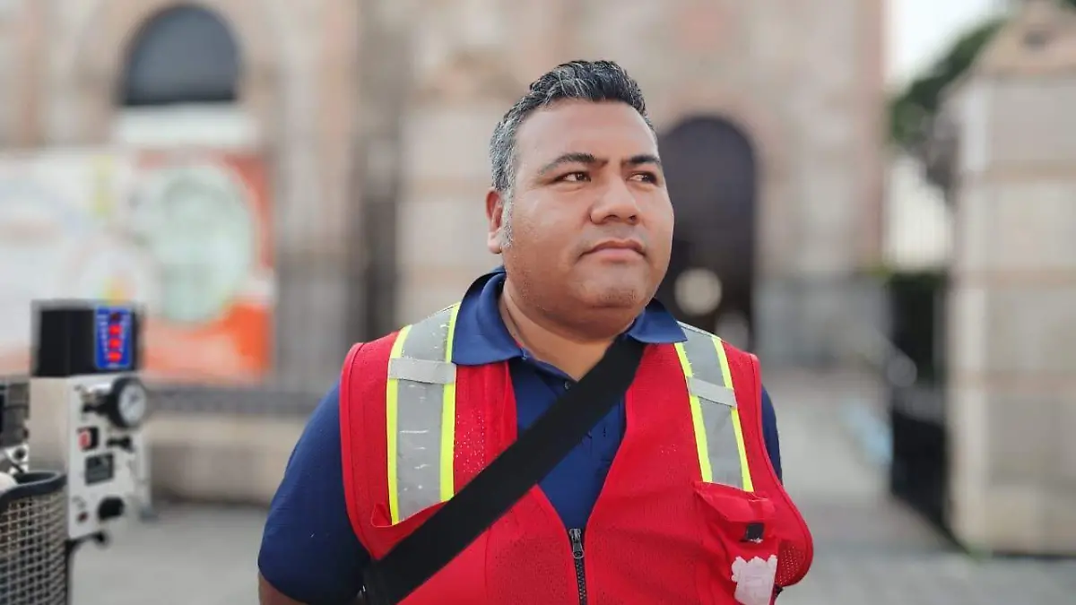 Germán Ponce, comandante de Bomberos en Ciudad Madero
