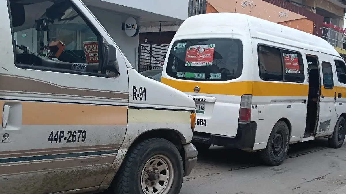 Con el alza de pasaje esperan que se mejoren las unidades de transporte