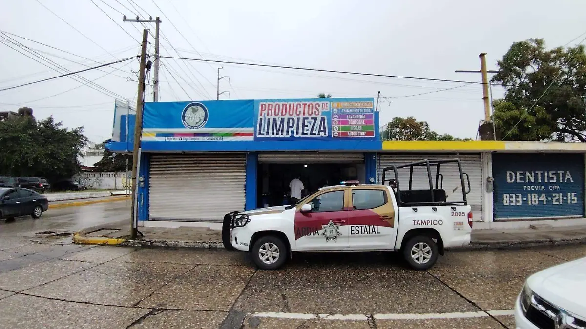 Robo Tampico tienda