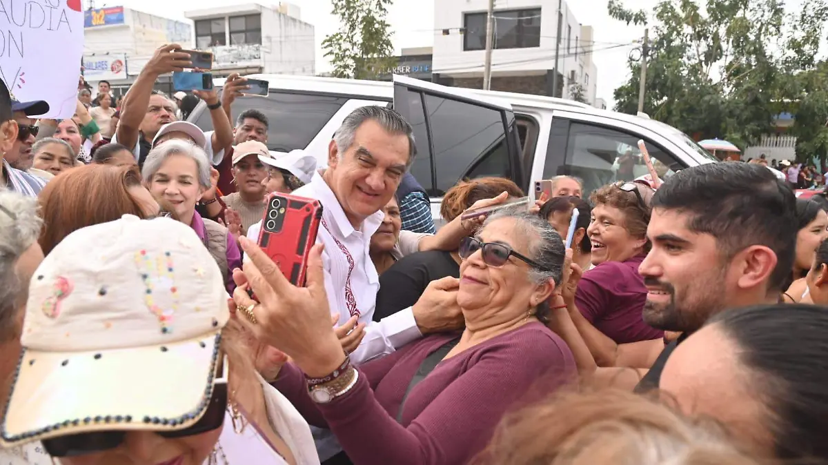 Américo Villarreal y la presidenta de México supervisan en nuevo Hospital del ISSSTE