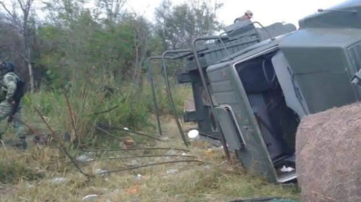 Accidente en la Villa Cuauhtémoc–Santa Juana deja un militar sin vida en Altamira