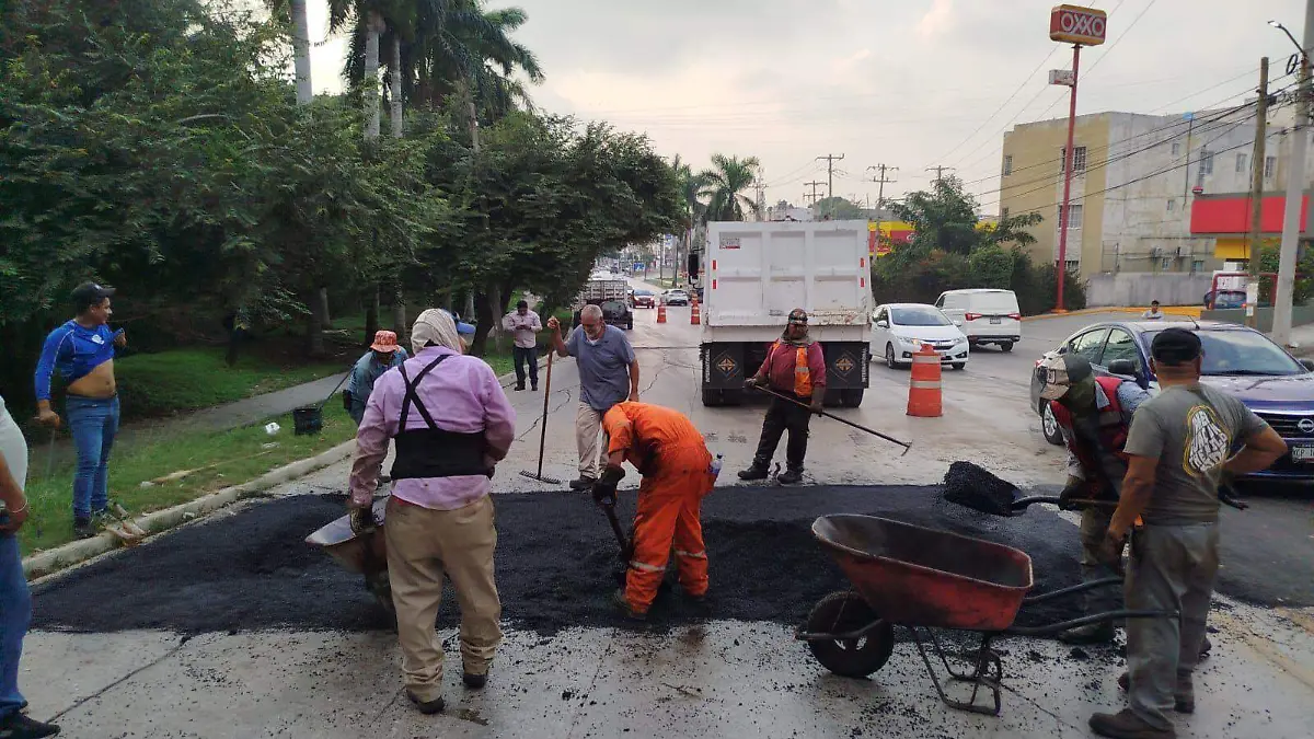 El Programa Permanente de Bacheo tiene el objetivo de mejorar la movilidad urbana