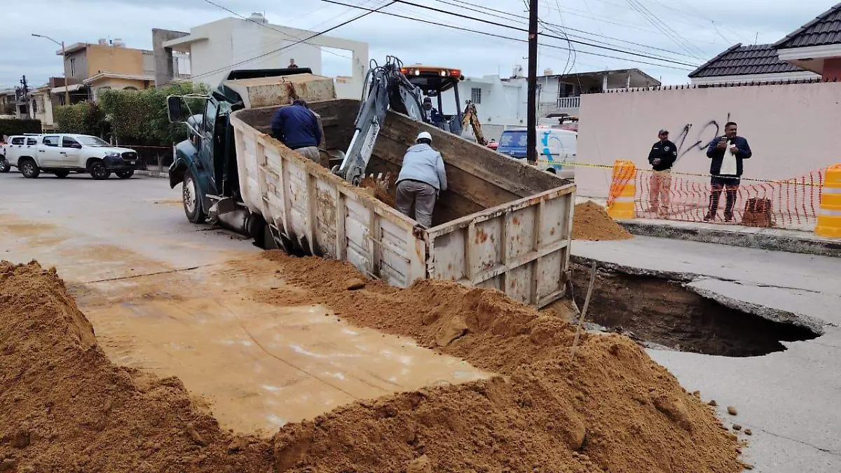 El último enorme socavón