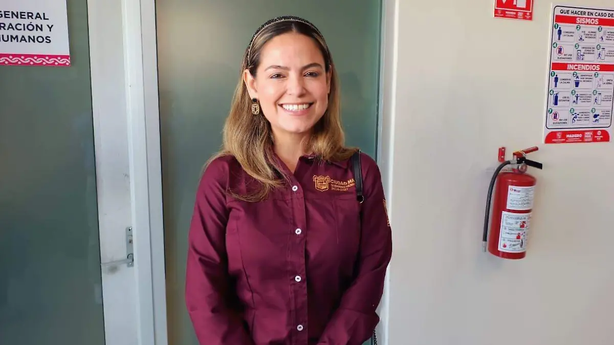  La directora de Desarrollo Económico de Ciudad Madero, Yazmín Santiago