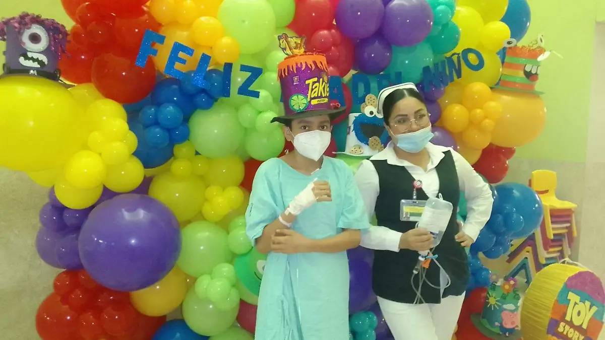 Parte de la infancia de Said la ha pasado en el hospital 