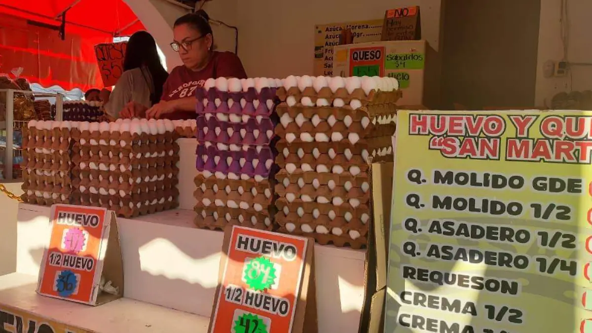 Tamaulipas precio huevo