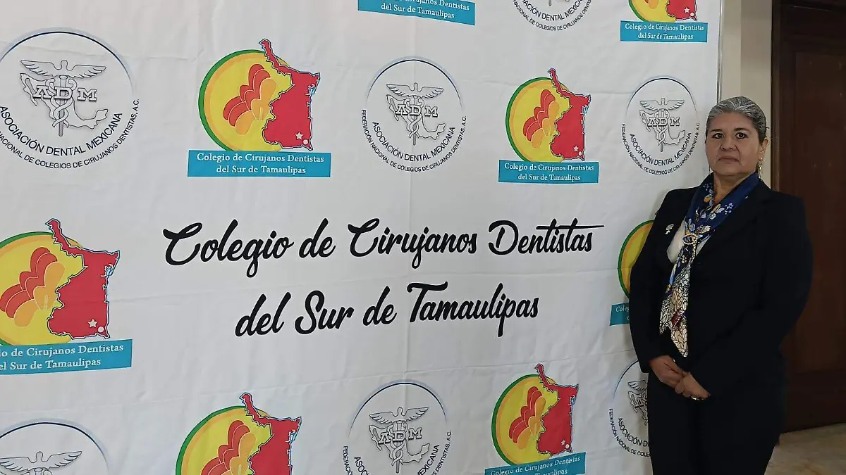 Presidenta del Colegio de Dentistas en el Sur de Tamaulipas