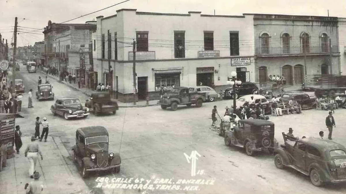 La calle González en Matamoros