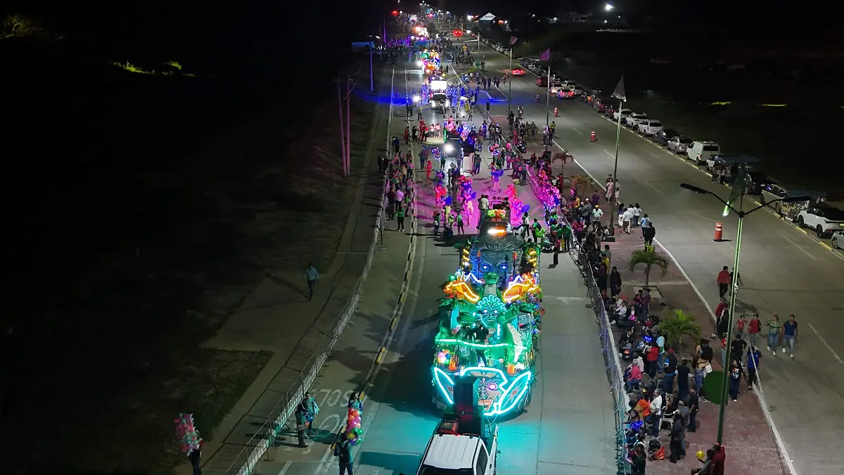 Un éxito el Carnaval Conurbado 2026 en Playa Miramar, Ciudad Madero