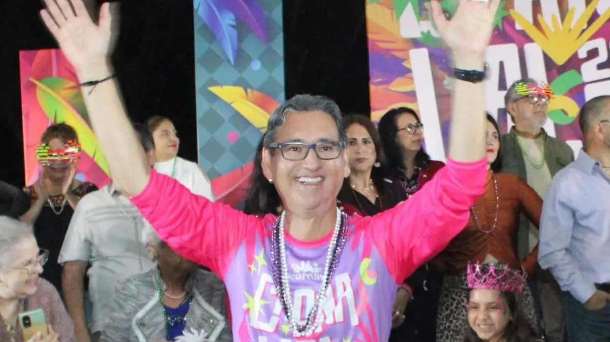 El presidente Erasmo González Robledo, dio la bienvenida a quienes disfrutaron del Carnaval Conurbado 2026