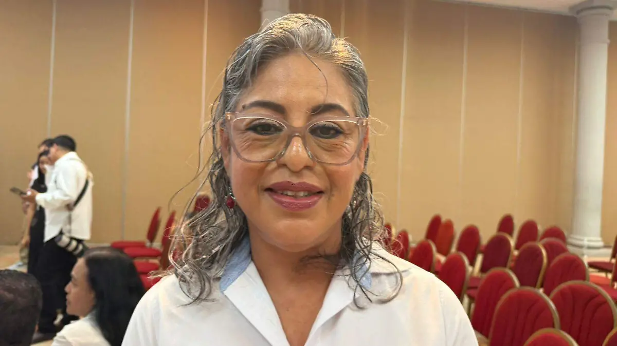 Titular del Centro Regional de Desarrollo Educativo (Crede), Claudia Marín