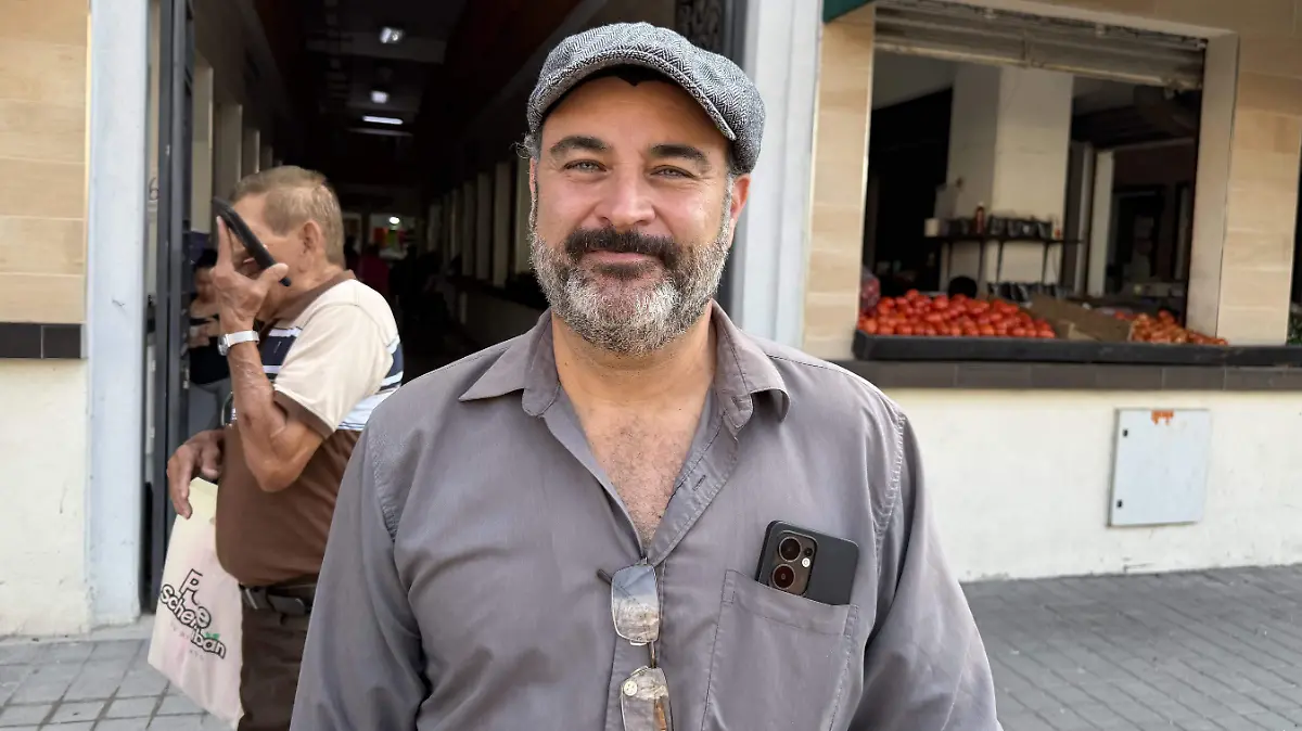 Administrador del mercado municipal de Tampico, Alejandro Gutiérrez