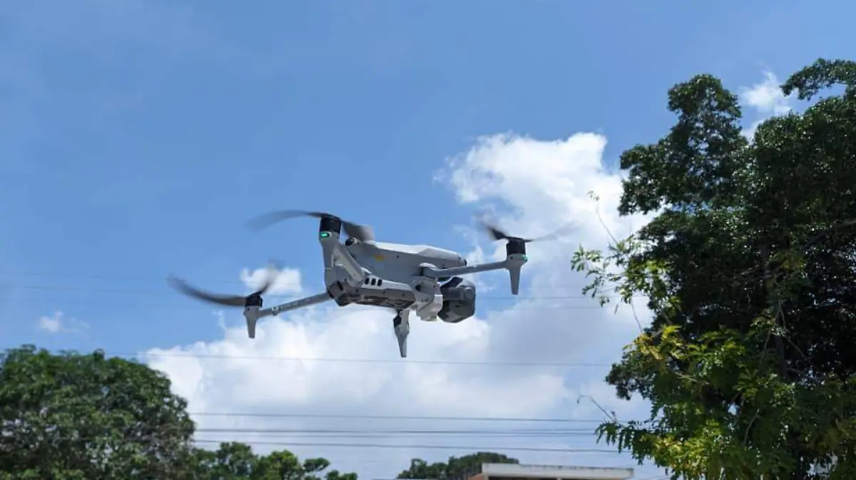 Drones modernizan el catastro de Tampico después de 15 años