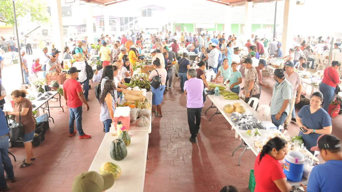 Tianguis mensuales en el norte de Veracruz